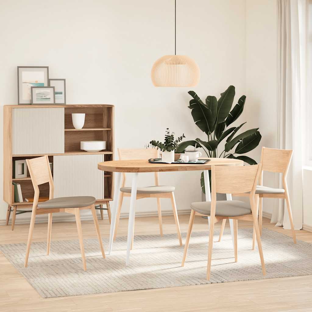 Pieds De Table Console Coniques 4 Pièces Acier Blanc-La-Fabrique-Industrielle