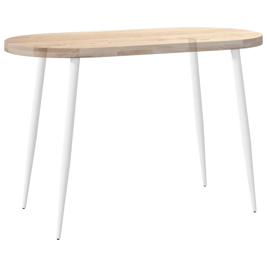 Pieds De Table Console Coniques 4 Pièces Acier Blanc-La-Fabrique-Industrielle