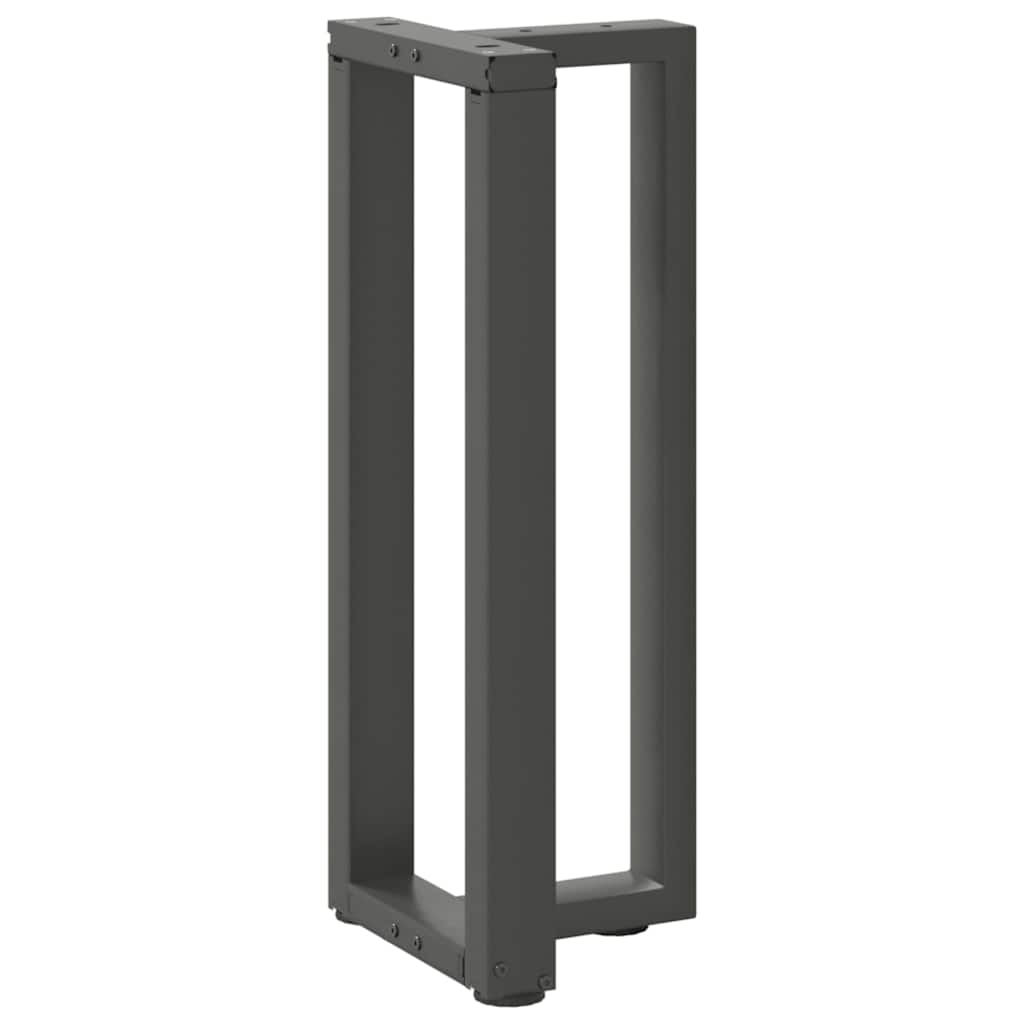 Pieds De Table Console En T, 2 Pièces, , , Acier Anthracite-La-Fabrique-Industrielle