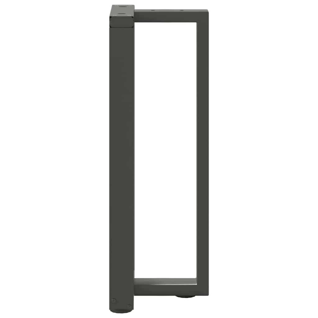Pieds De Table Console En T, 2 Pièces, , , Acier Anthracite-La-Fabrique-Industrielle