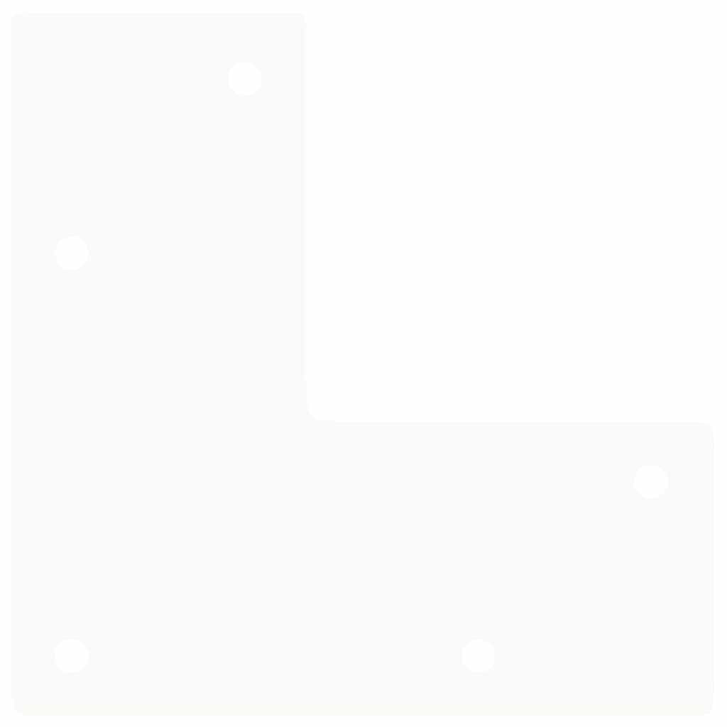 Pieds En Épingle À Cheveux Pour Consoles, Lot De 4, , , Acier Massif Blanc-La-Fabrique-Industrielle