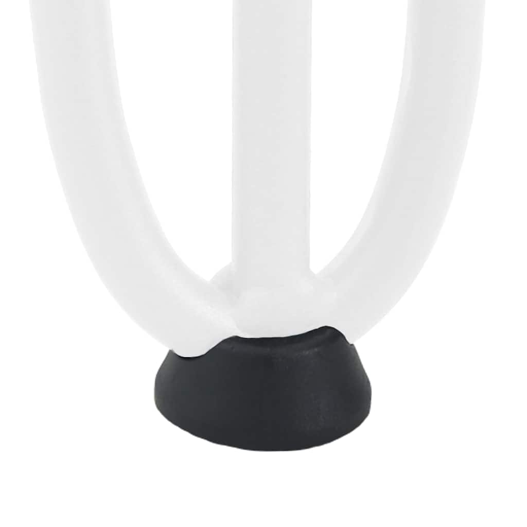 Pieds En Épingle À Cheveux Pour Consoles, Lot De 4, , , Acier Massif Blanc-La-Fabrique-Industrielle
