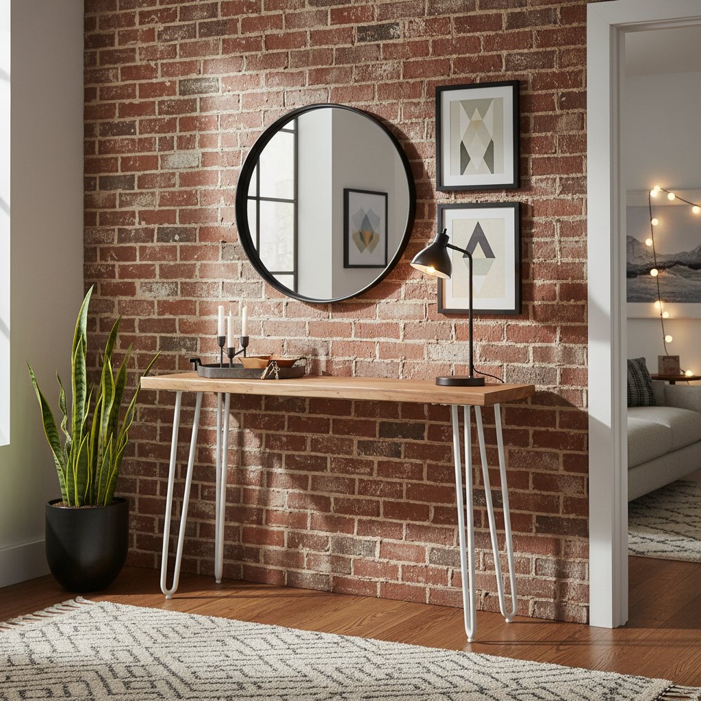 Pieds De Table Console Coniques 4 Pièces Acier Blanc