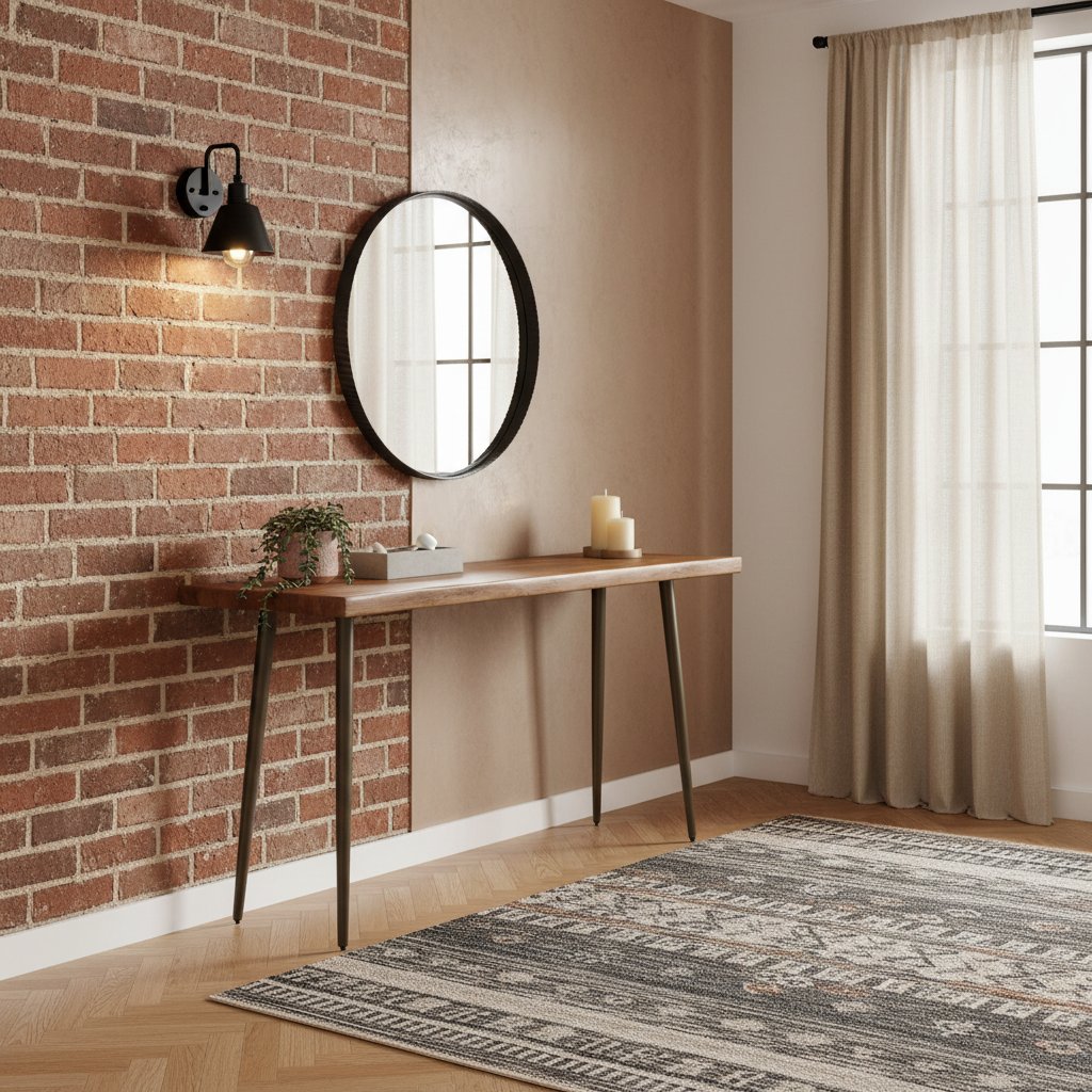 Pieds De Table Console Forme Conique 4 Pièces Acier Naturel