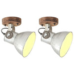 Plafonnier Industriel en Fer et Bois pour Salon-1-2 x lampe-La-Fabrique-Industrielle