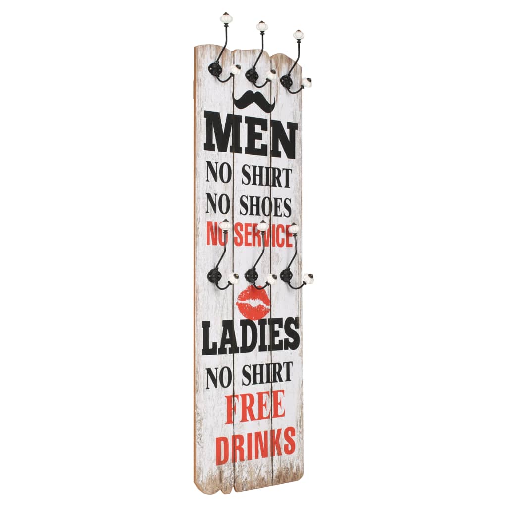 Porte-Manteau Mural Vintage Industriel-Men Ladies-1-La-Fabrique-Industrielle