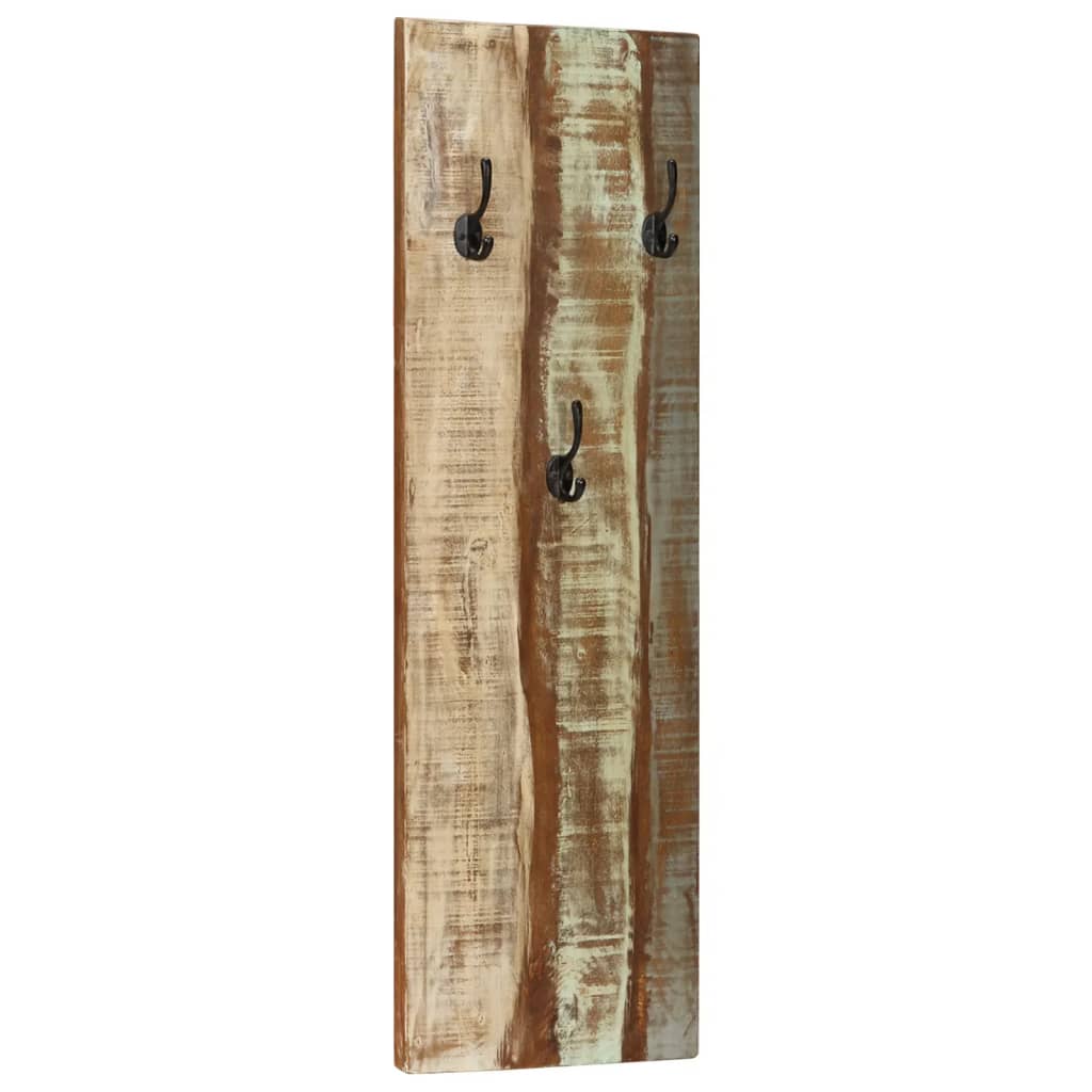 Porte-Manteau Mural en Bois Recyclé-La-Fabrique-Industrielle