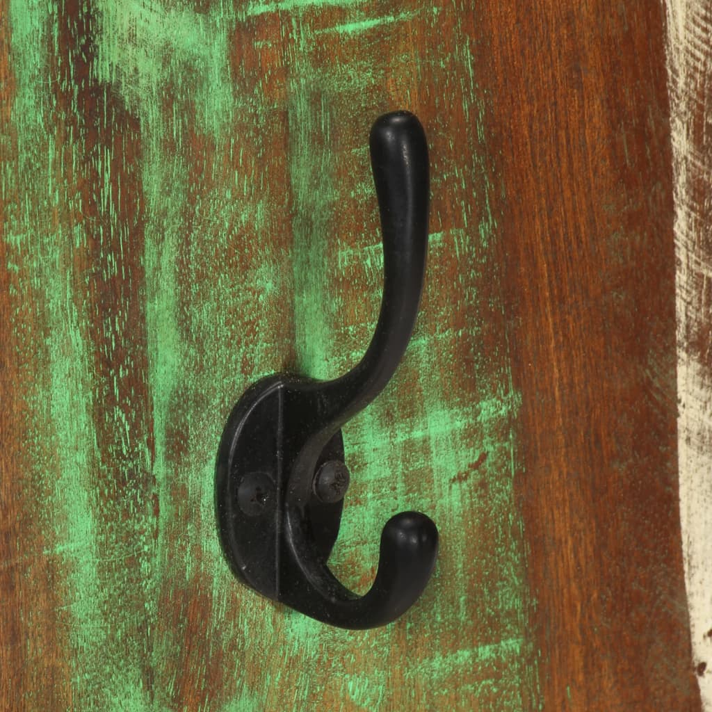 Porte-Manteau Mural en Bois Recyclé-La-Fabrique-Industrielle