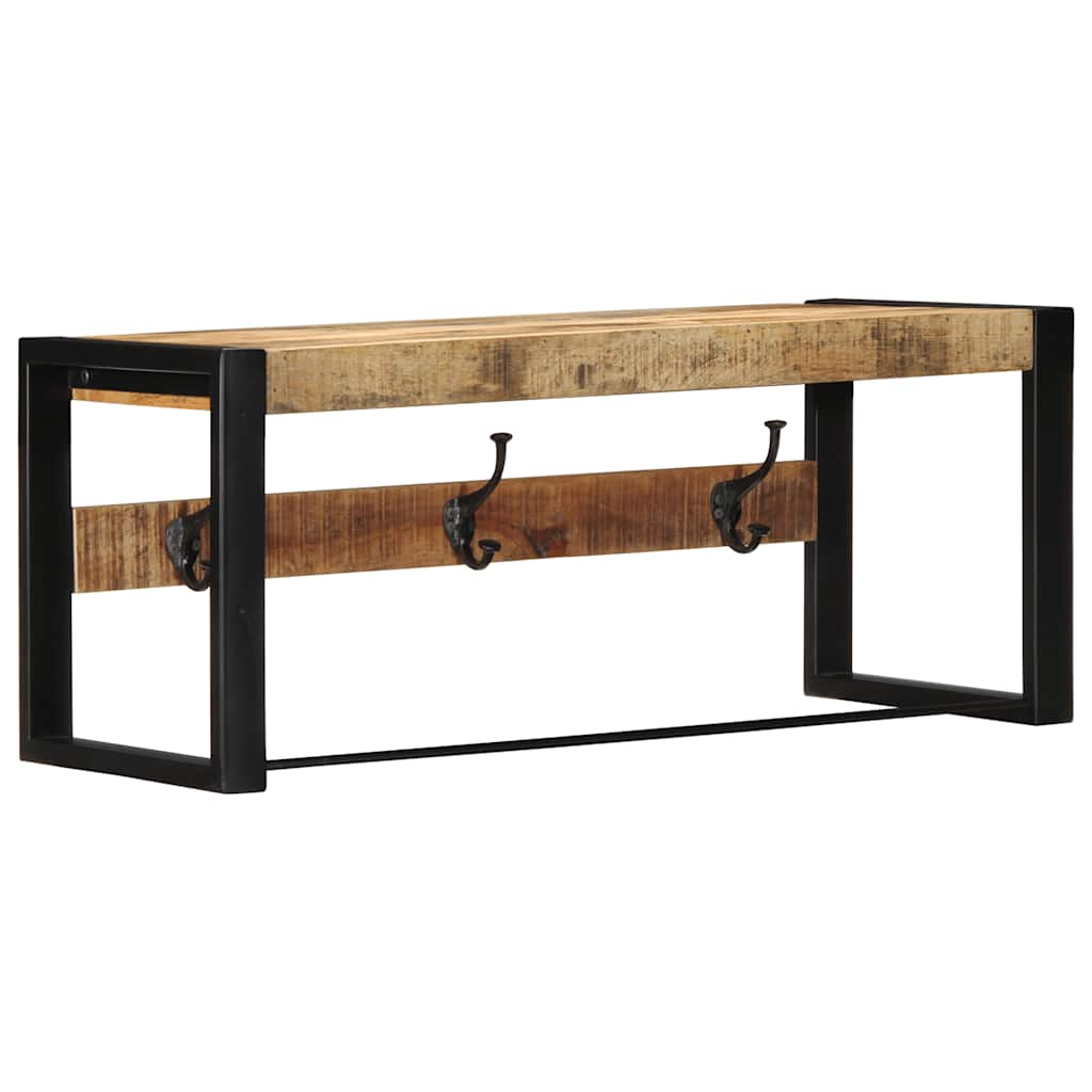 Porte Manteau Mural en Bois Vintage-La-Fabrique-Industrielle