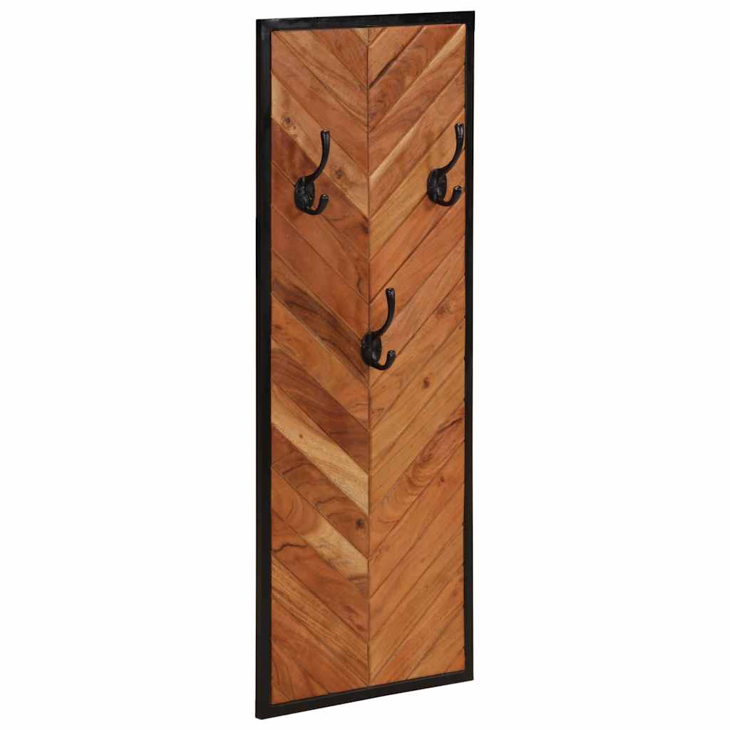 Porte Manteau Mural en Bois massif Industriel-La-Fabrique-Industrielle