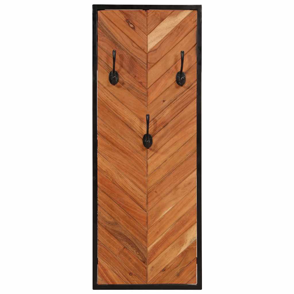 Porte Manteau Mural en Bois massif Industriel-La-Fabrique-Industrielle