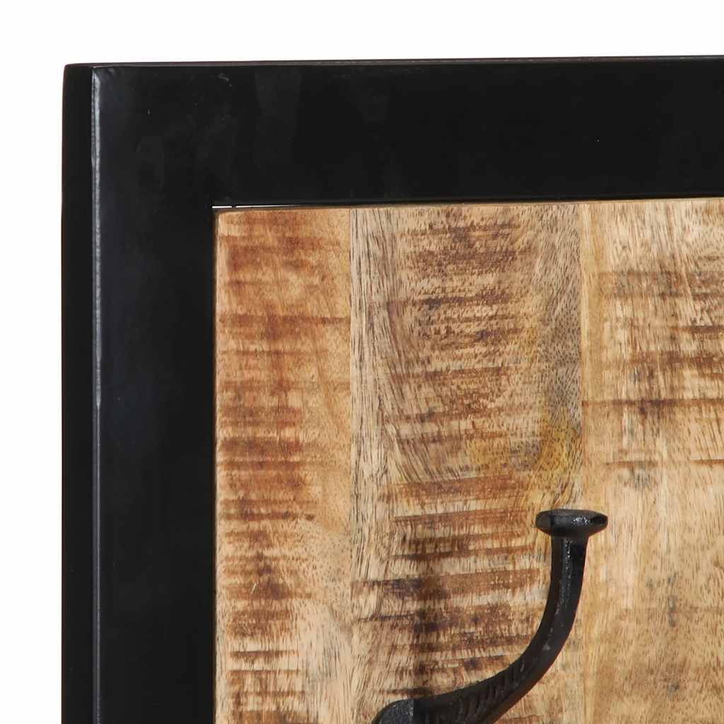 Porte-Manteau en Bois et Métal Industriel-La-Fabrique-Industrielle