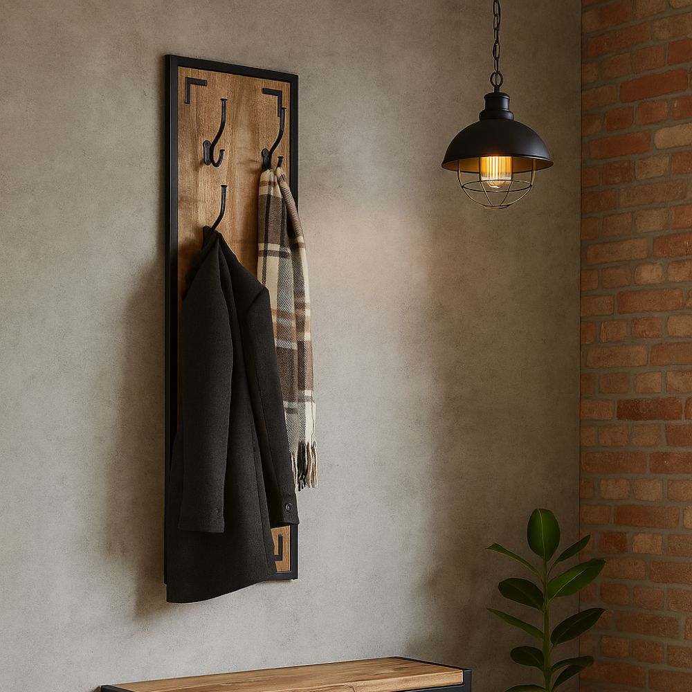 Porte-Manteau Industriel pour Entrée