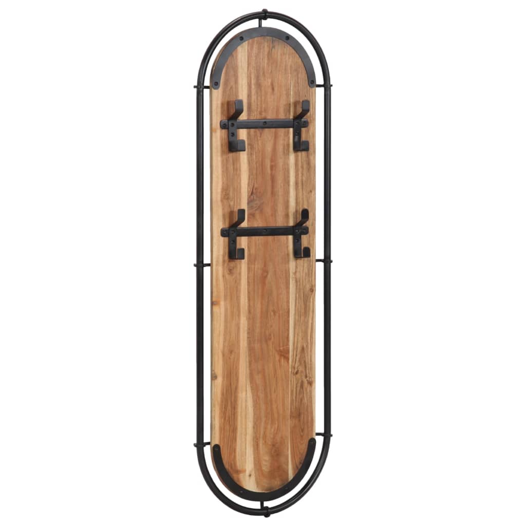 Porte Manteaux en Bois et Fer Style Industriel-La-Fabrique-Industrielle
