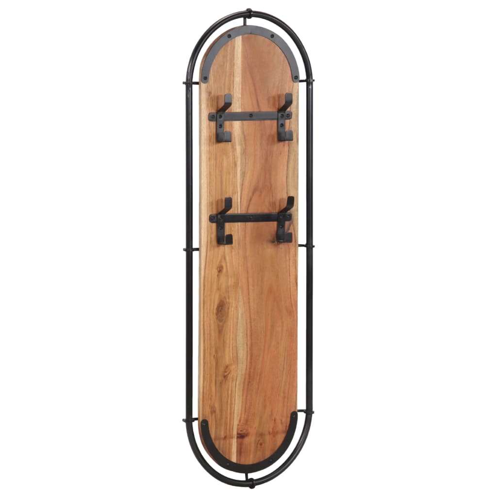 Porte Manteaux en Bois et Fer Style Industriel-La-Fabrique-Industrielle