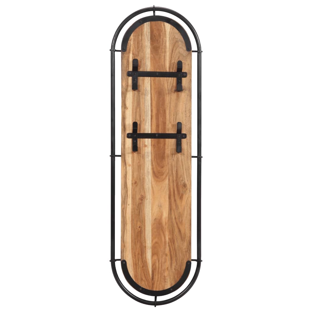 Porte Manteaux en Bois et Fer Style Industriel-La-Fabrique-Industrielle