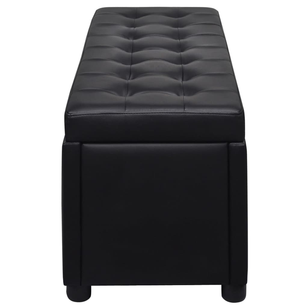 Pouf de Rangement Industriel en Cuir-La-Fabrique-Industrielle