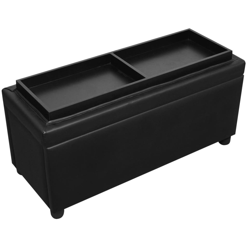 Pouf de Rangement Industriel en Cuir-La-Fabrique-Industrielle