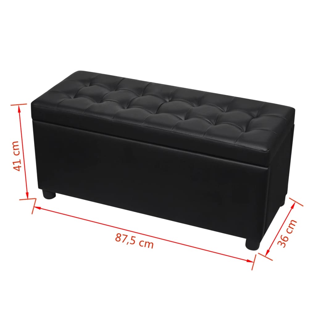 Pouf de Rangement Industriel en Cuir-La-Fabrique-Industrielle
