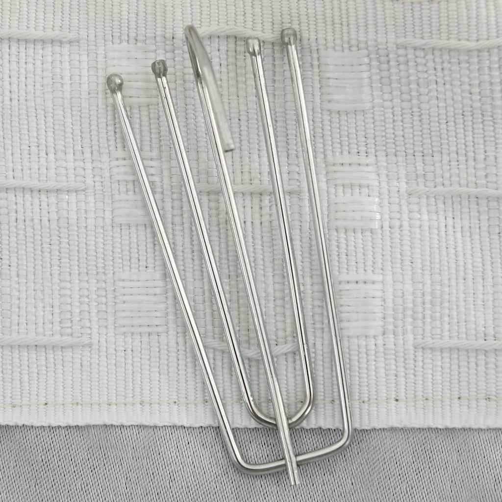 Rideaux Occultants Aspect Lin Et Crochets 2 Pcs 140X225Cm-La-Fabrique-Industrielle