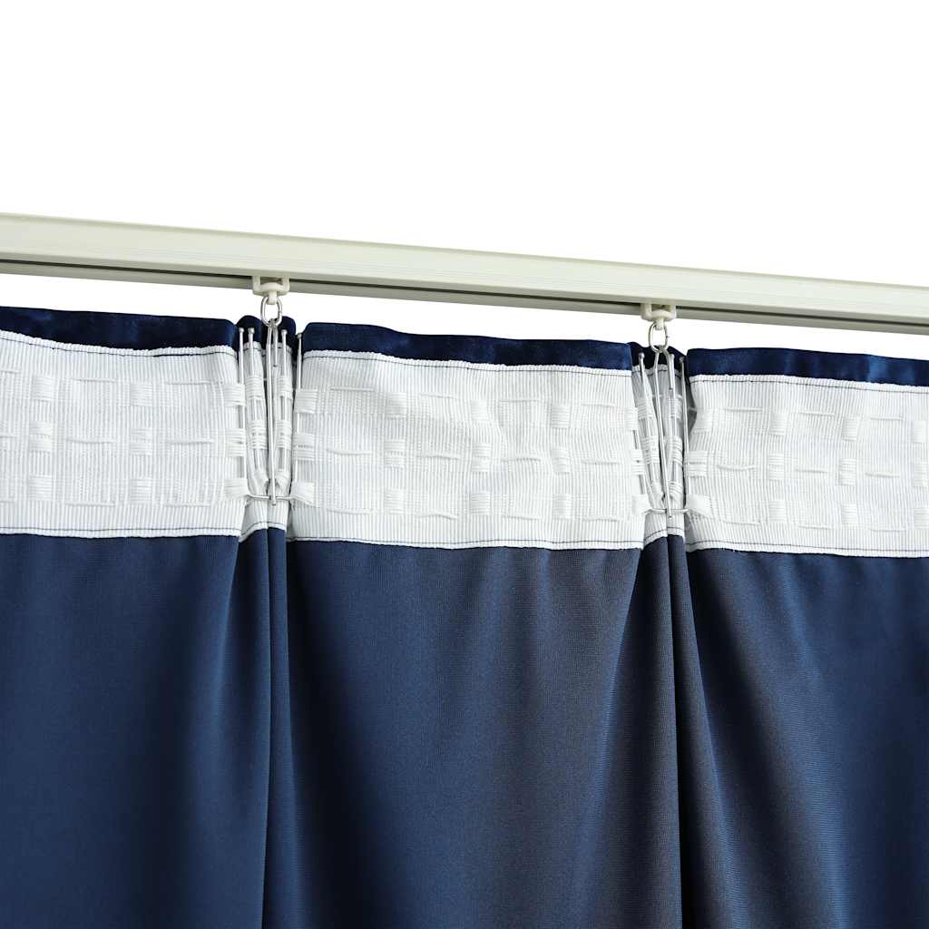 Rideaux Occultants Et Crochet 2Pcs Velours 140X245Cm-La-Fabrique-Industrielle