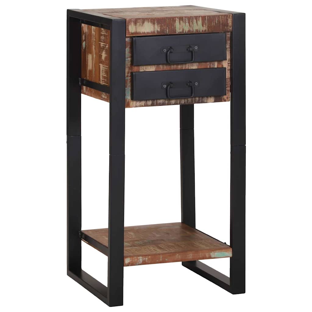 Support De Téléphone 40X40X80 Cm En Bois Massif De Mangue-bois de récupération massif-La-Fabrique-Industrielle
