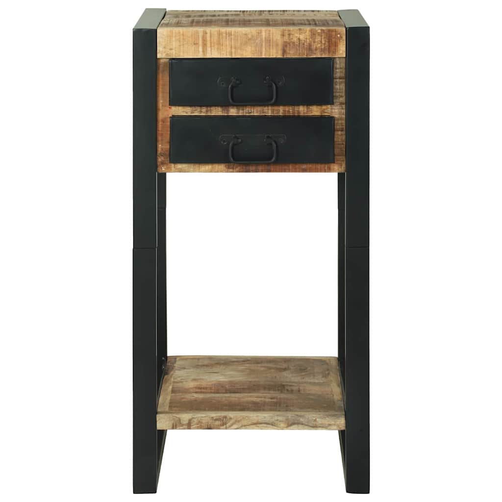 Support De Téléphone 40X40X80 Cm En Bois Massif De Mangue-La-Fabrique-Industrielle