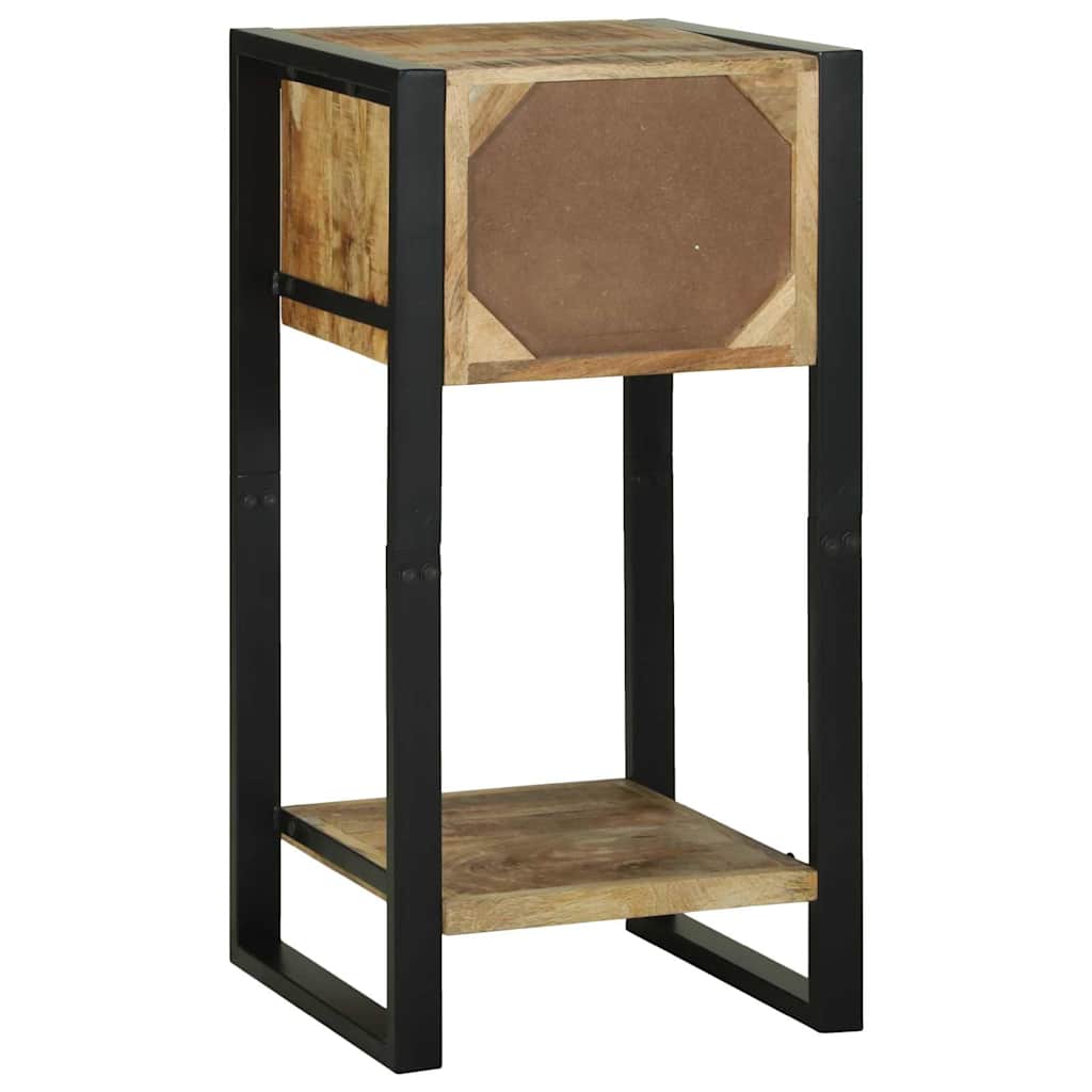 Support De Téléphone 40X40X80 Cm En Bois Massif De Mangue-La-Fabrique-Industrielle