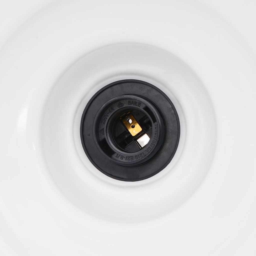 Suspendue Industrielle Salon en Métal Rouge-La-Fabrique-Industrielle