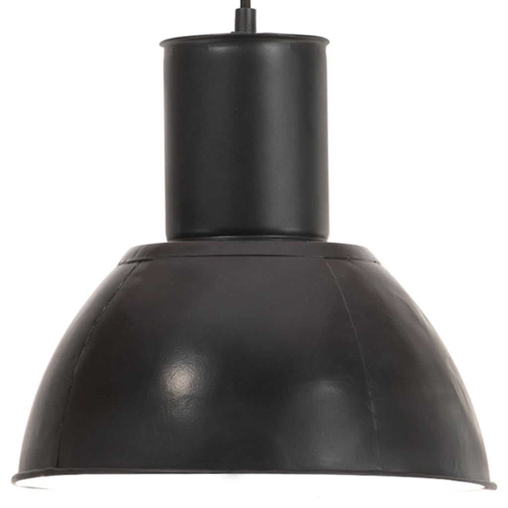 Suspension Luminaire Industriel en Fer pour Salon-1-Ø 28.5 cm-La-Fabrique-Industrielle