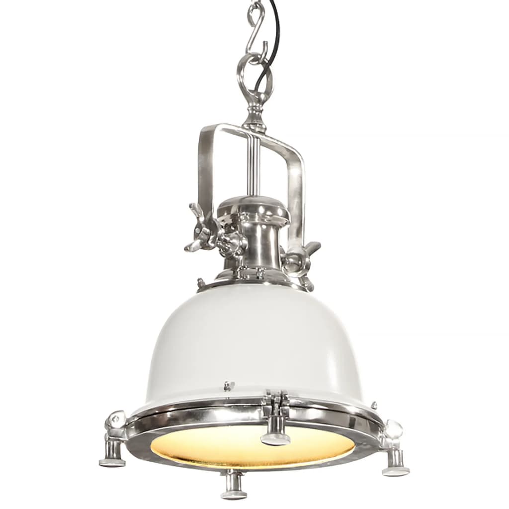 Suspension Luminaire Industrielle en Aluminium-1-35 x 35 x 152 cm-La-Fabrique-Industrielle