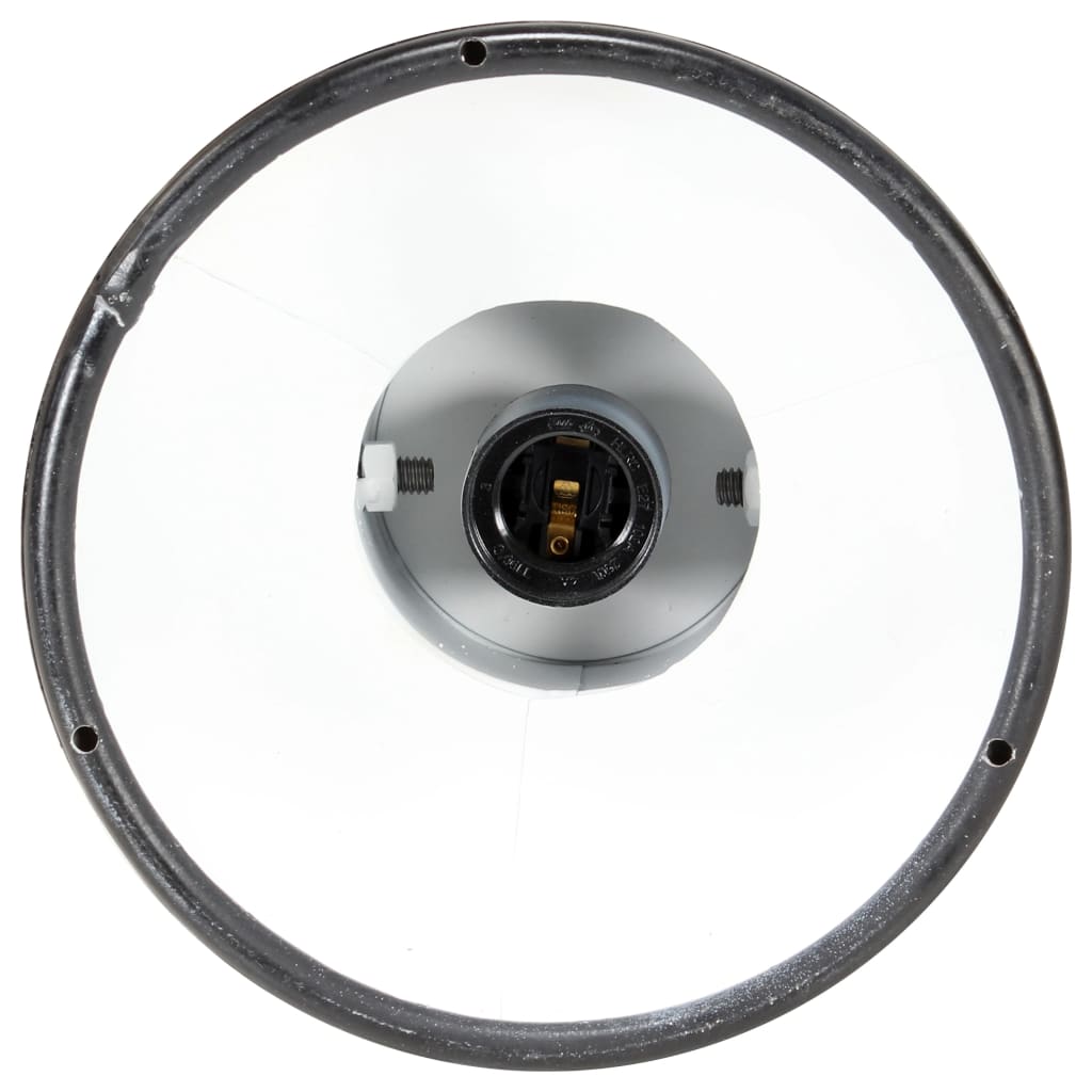 Suspension Luminaire Style Industriel en Bois et Fer-La-Fabrique-Industrielle