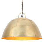 Suspension Luminaire au Design Industriel en Laiton-1-Φ 41 cm-La-Fabrique-Industrielle