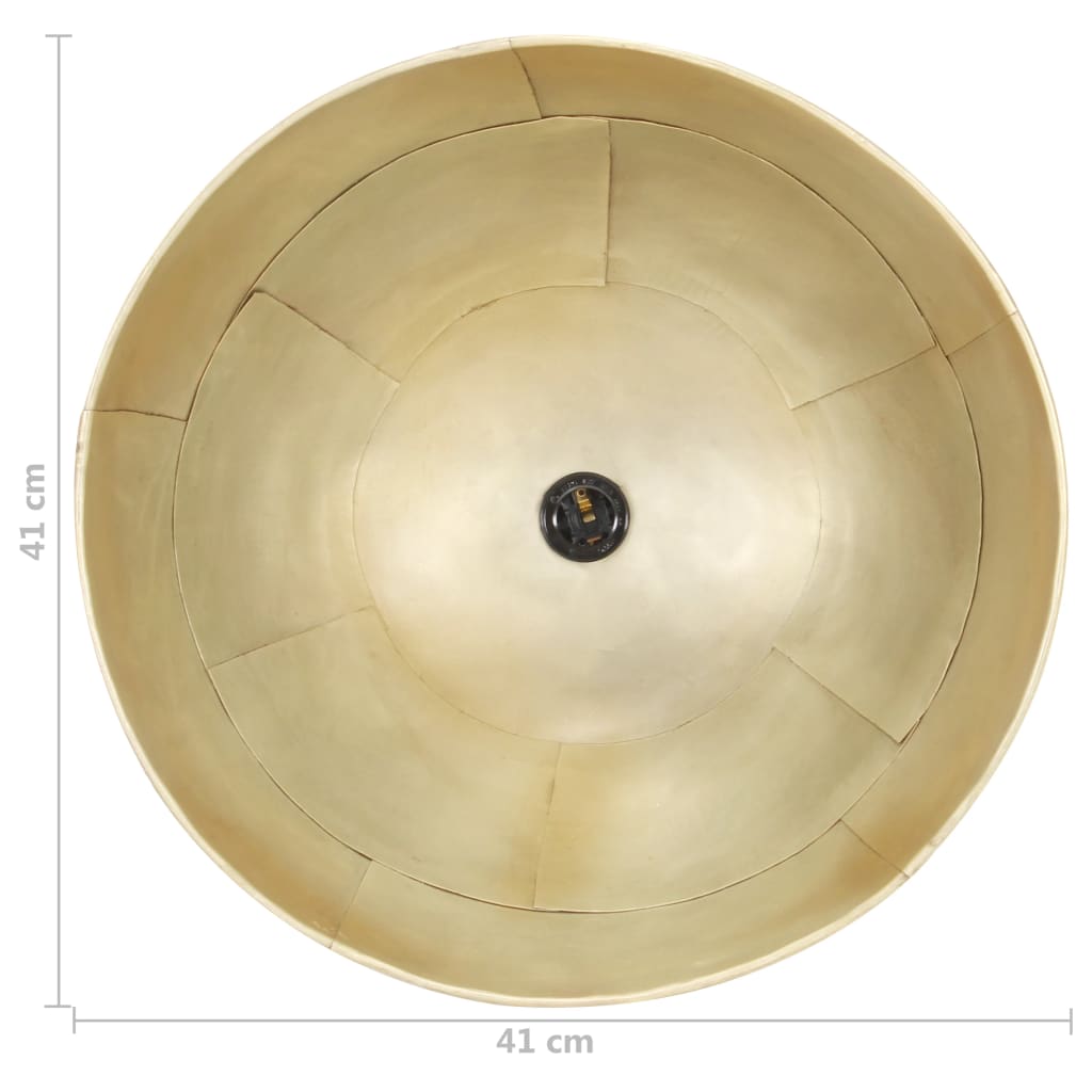 Suspension Luminaire au Design Industriel en Laiton-La-Fabrique-Industrielle