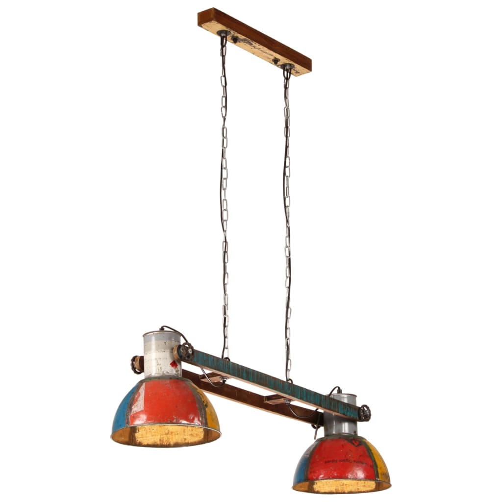 Suspension Lumineuse pour Bar Industriel-Multicolore-1-La-Fabrique-Industrielle