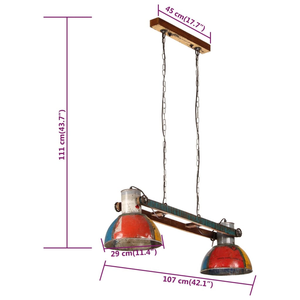 Suspension Lumineuse pour Bar Industriel-La-Fabrique-Industrielle