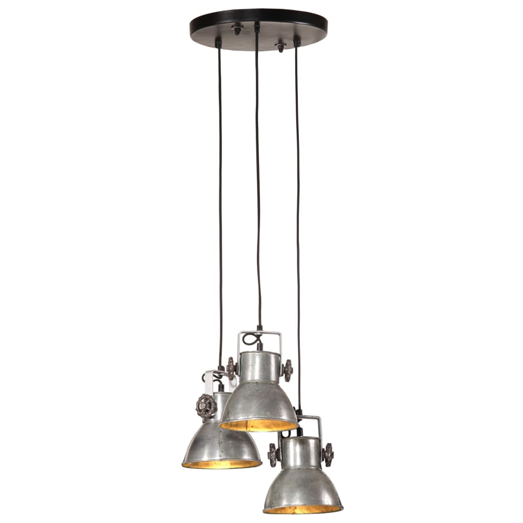 Suspension Multiple Industrielle en Fer-Argent-1-La-Fabrique-Industrielle