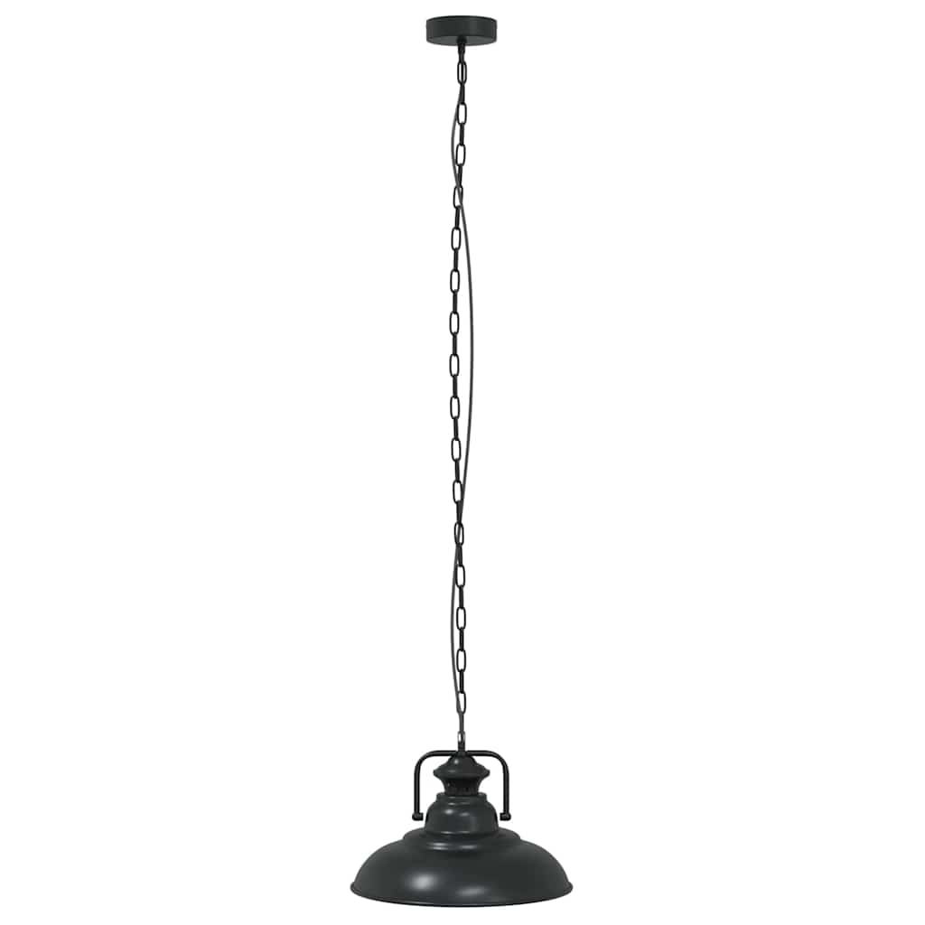 Suspension en Métal et Vieux Bois au Style Vintage-La-Fabrique-Industrielle
