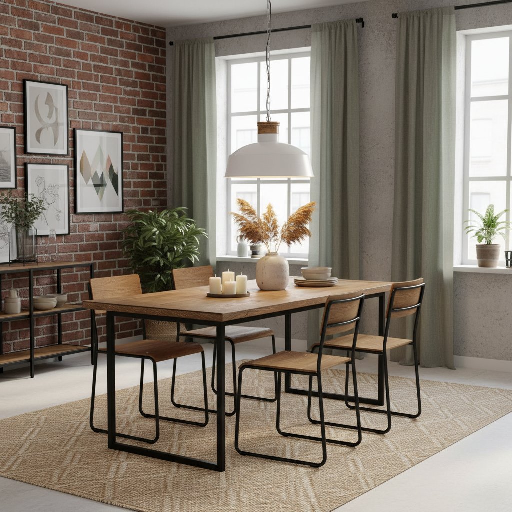 Suspension Luminaire Ancienne en Fer et Bois