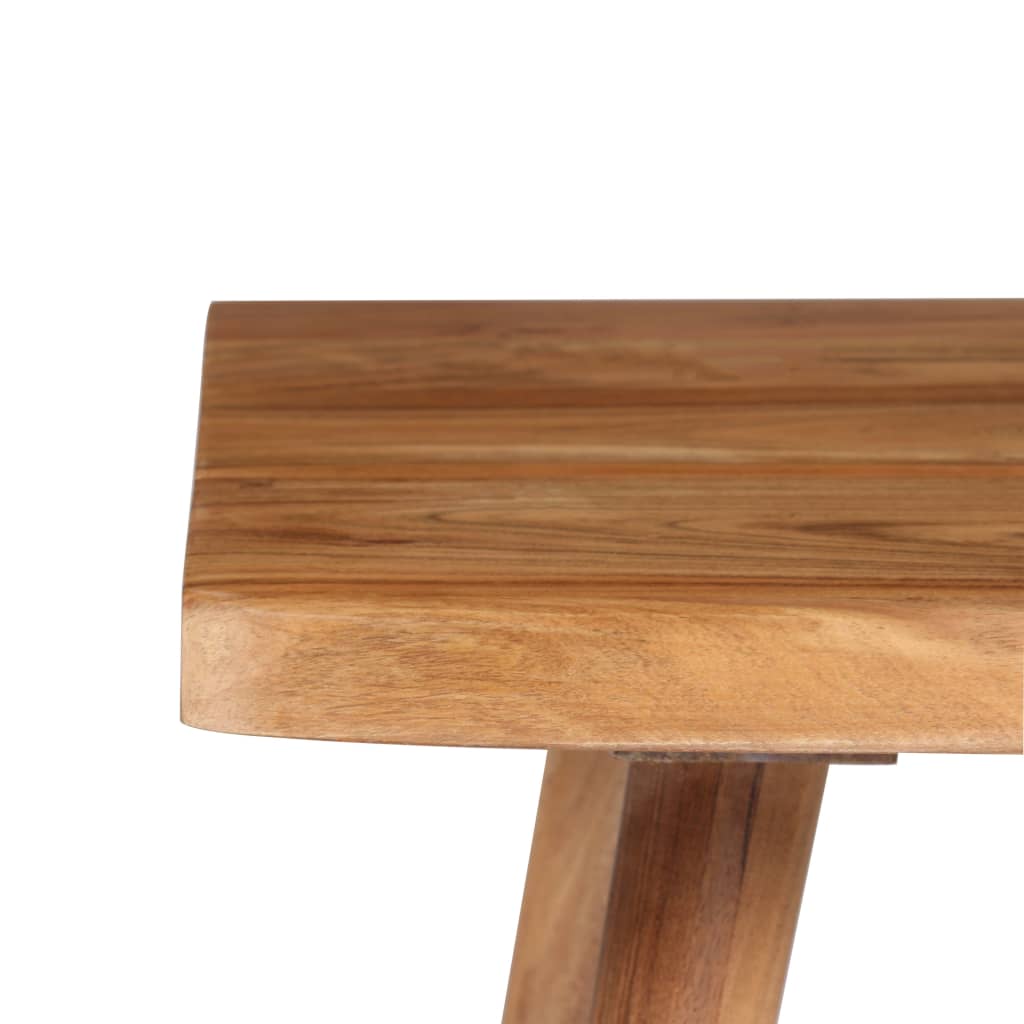 Table À Écrire Bois D'acacia Massif 110 X 50 X 76 Cm-La-Fabrique-Industrielle