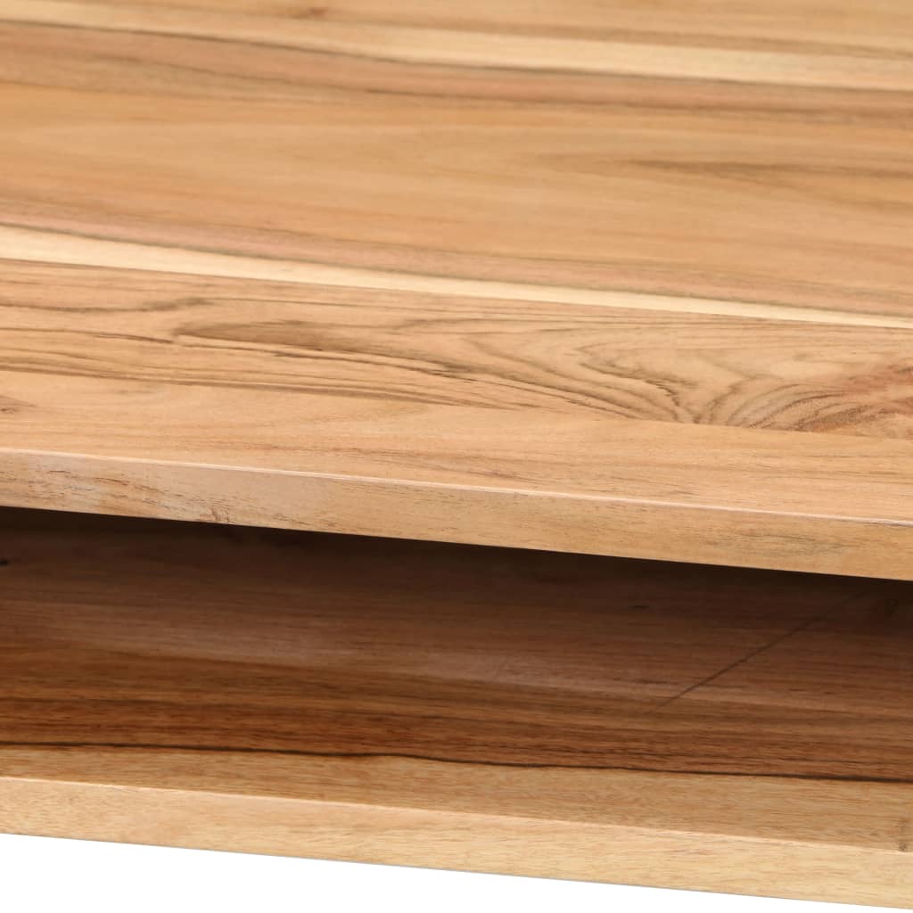 Table À Écrire Bois D'acacia Massif 118 X 45 X 76 Cm-La-Fabrique-Industrielle