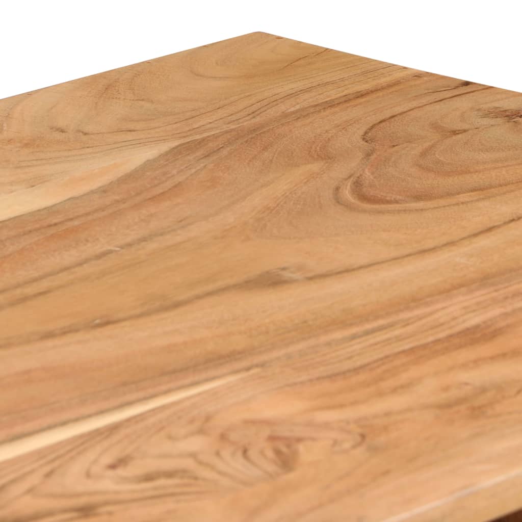 Table À Écrire Bois D'acacia Massif 118 X 45 X 76 Cm-La-Fabrique-Industrielle