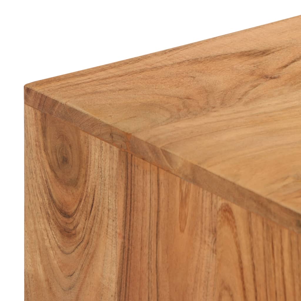 Table À Écrire Bois D'acacia Massif 118 X 45 X 76 Cm-La-Fabrique-Industrielle