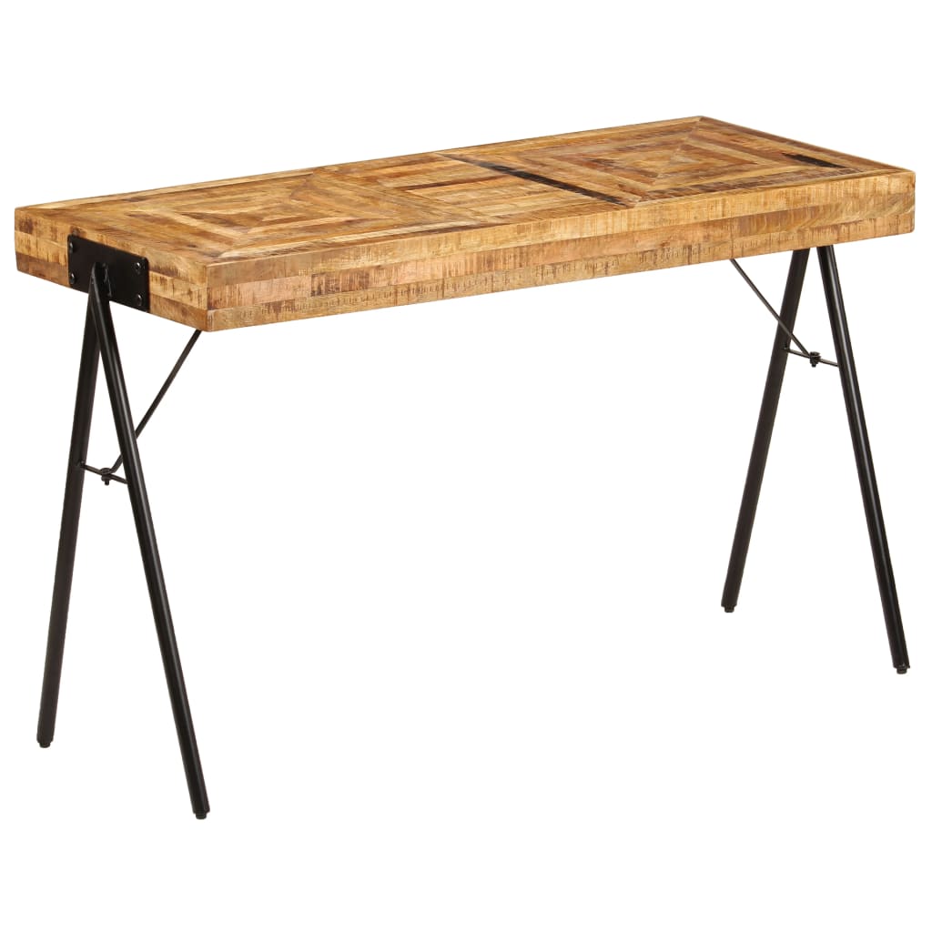 Table À Écrire Bois De Manguier Massif 118 X 50 X 75 Cm-La-Fabrique-Industrielle