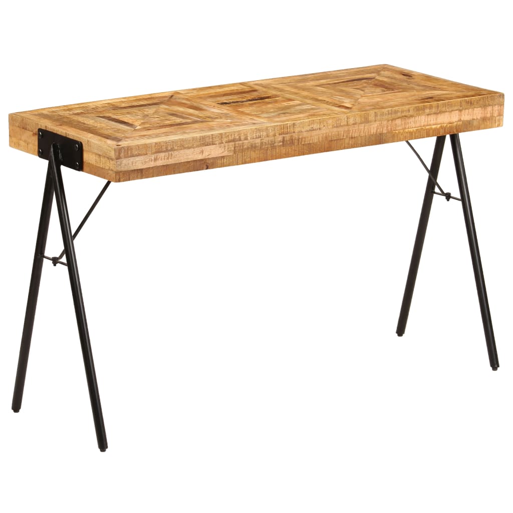 Table À Écrire Bois De Manguier Massif 118 X 50 X 75 Cm-La-Fabrique-Industrielle