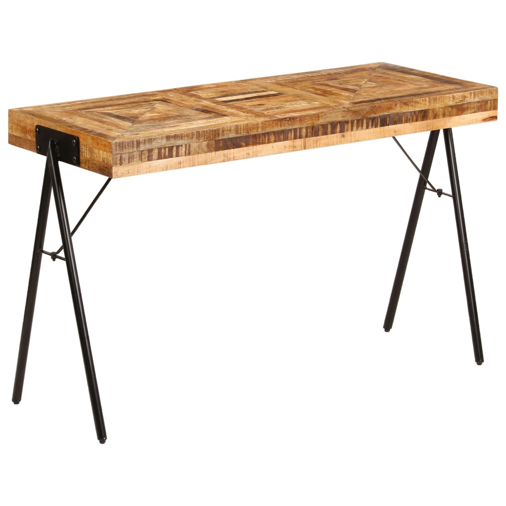 Table À Écrire Bois De Manguier Massif 118 X 50 X 75 Cm-La-Fabrique-Industrielle