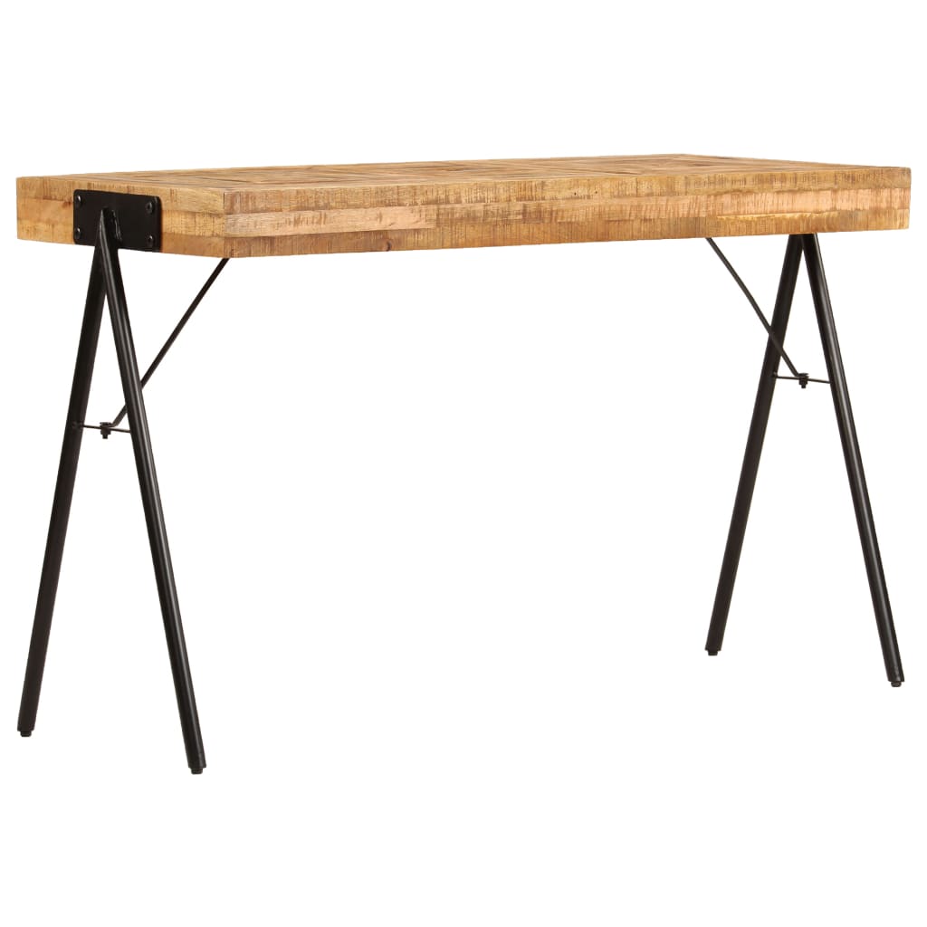 Table À Écrire Bois De Manguier Massif 118 X 50 X 75 Cm-La-Fabrique-Industrielle