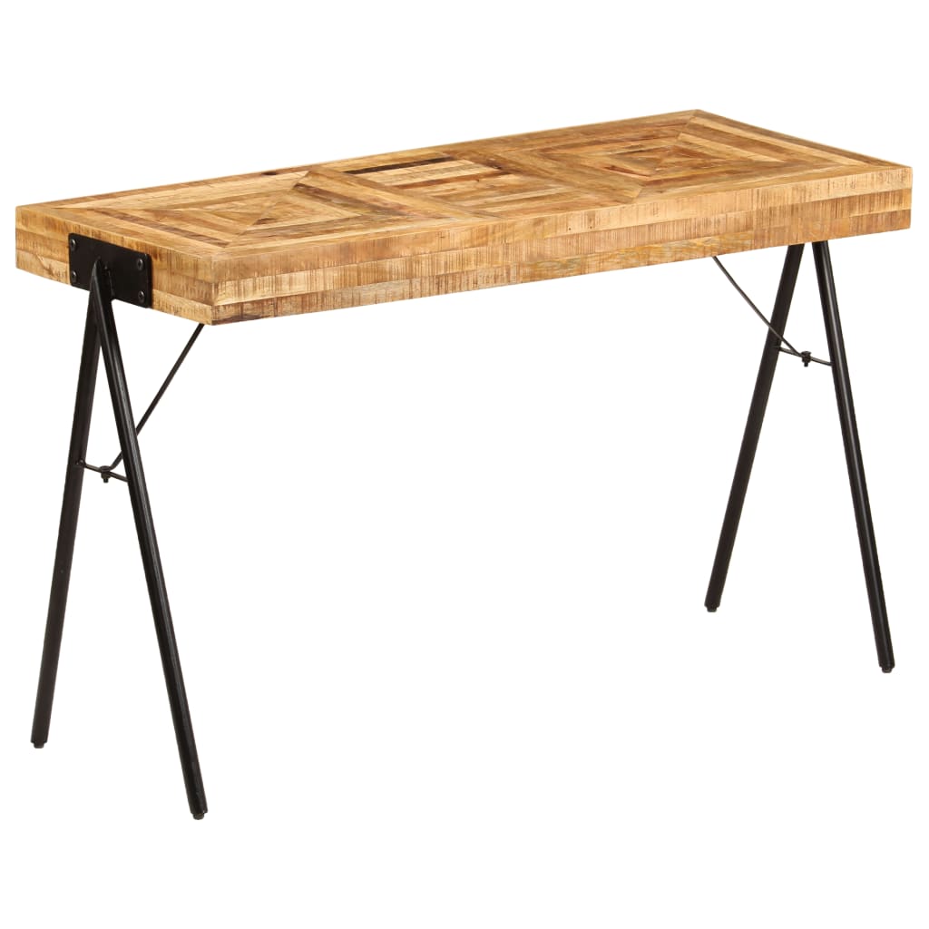 Table À Écrire Bois De Manguier Massif 118 X 50 X 75 Cm-La-Fabrique-Industrielle