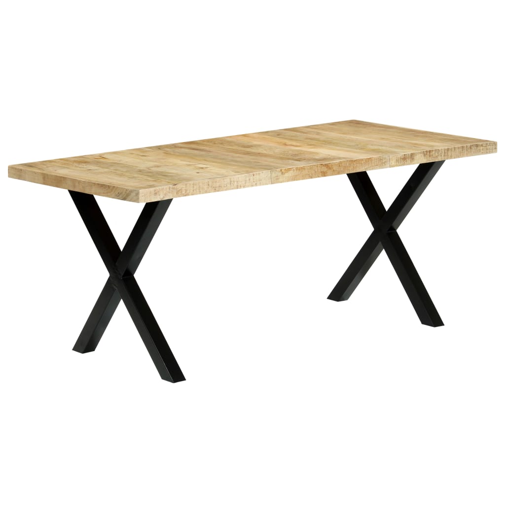 Table À Manger 180X90X76 Cm Bois De Manguier Massif-La-Fabrique-Industrielle