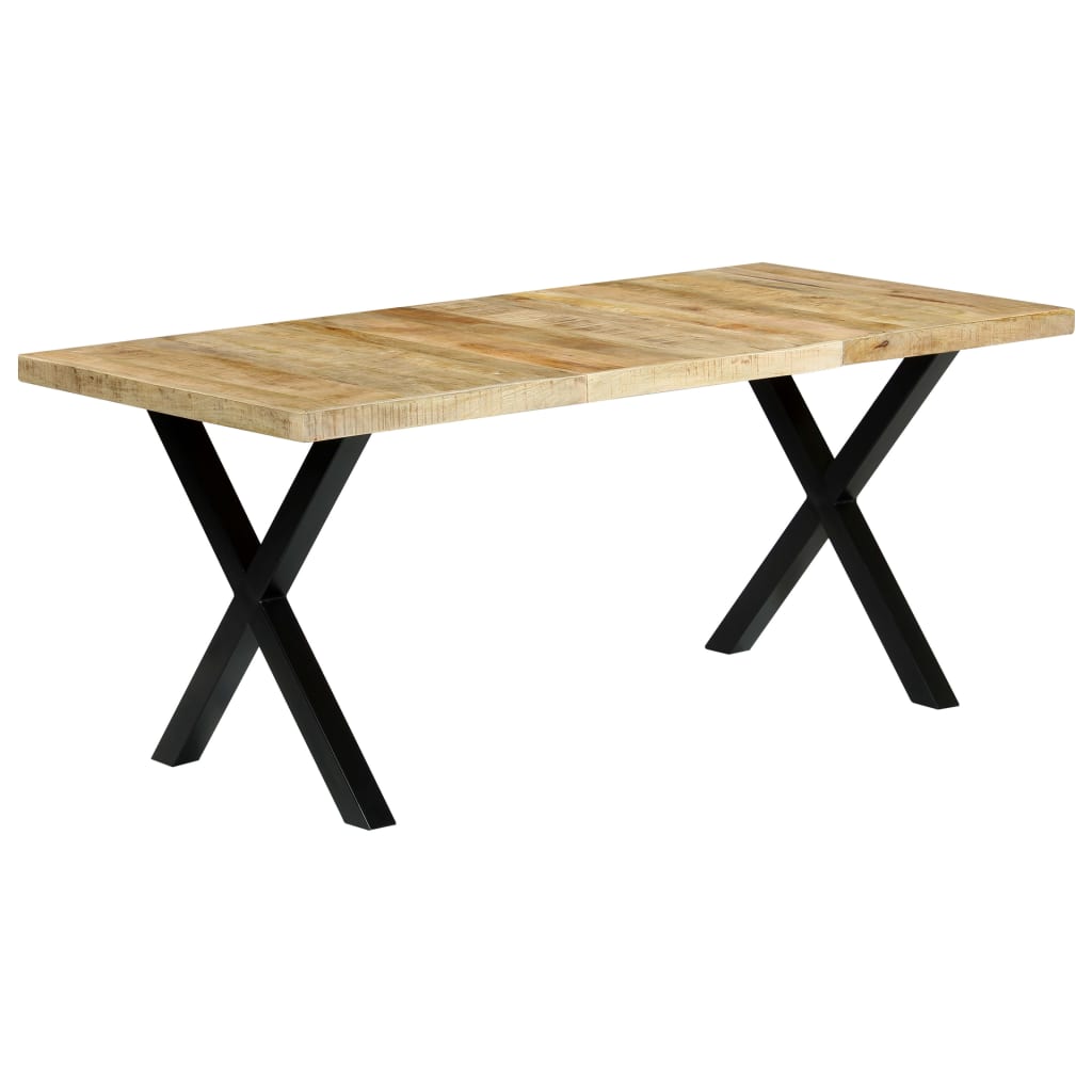 Table À Manger 180X90X76 Cm Bois De Manguier Massif-La-Fabrique-Industrielle